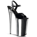 Buty Pleaser Beyond-009 Skyscraper Black Silver Chrom