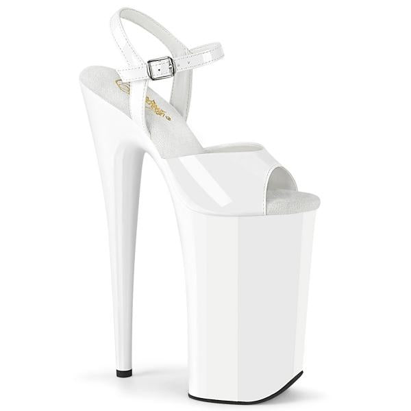 Buty Pleaser Beyond-009 White Lack