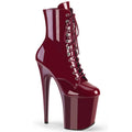 Buty Pleaser Flamingo-1020 Burgund Lack