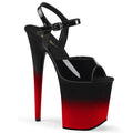 Buty Pleaser Flamingo-809BR-H Black Red