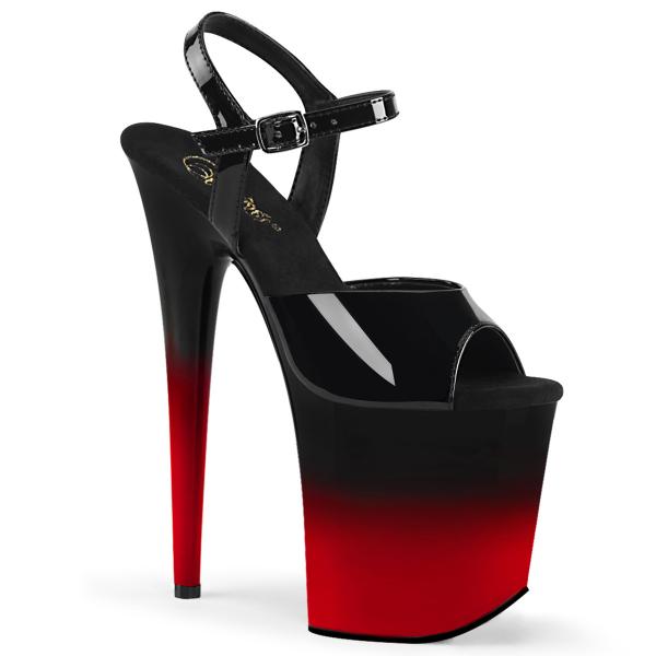 Buty Pleaser Flamingo-809BR-H Black Red