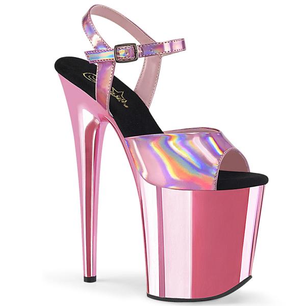 Buty Pleaser Flamingo-809HG Pink Holo Chrom