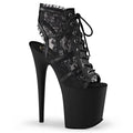 Buty Pleaser Flamingo-896LC Koronka Black