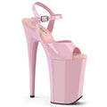 Buty Pleaser Infinity-909 Babypink Lack