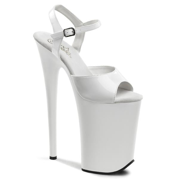 Buty Pleaser Infinity-909 White Lack
