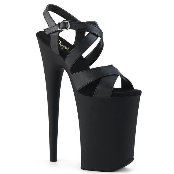 Buty Pleaser Infinity-997 Black Leather