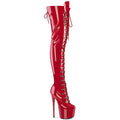 Buty Pleaser JUBILANT-4012 Red Lack