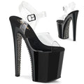 Buty Pleaser Xtreme-808SPRS Black Zinn
